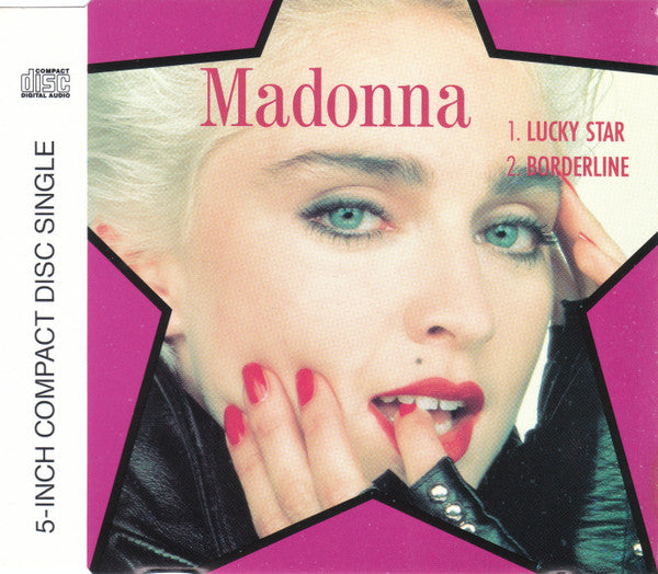 Madonna : Lucky Star / Borderline (CD, Single)
