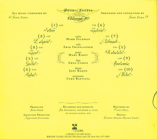 John Zorn - Bar Kokhba* : Lucifer (Book Of Angels Volume 10) (CD, Album)