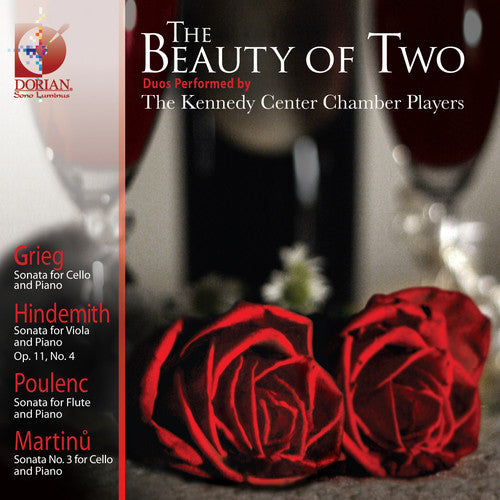 the album cover for The Kennedy Center Chamber Players - Beauty of Two