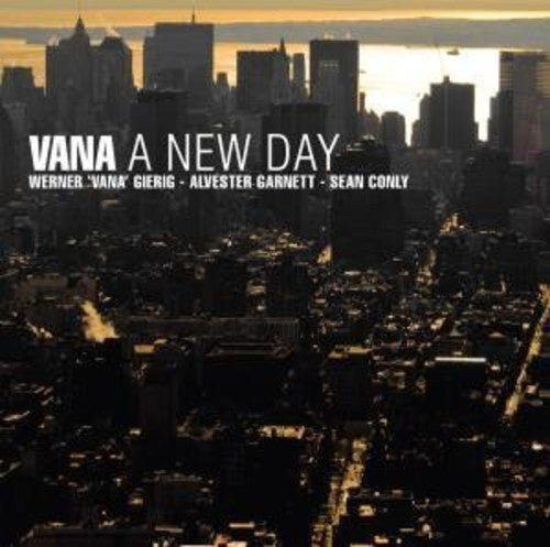 the album cover for Vana Gierig - A New Day