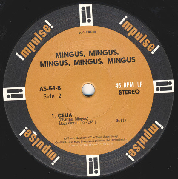 Charles Mingus : Mingus Mingus Mingus Mingus Mingus (2xLP, Album, Ltd, Num, RE, RM, Gat)
