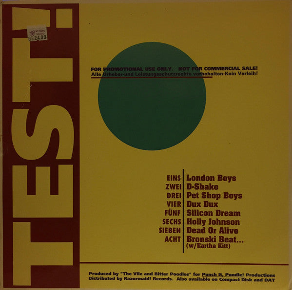 Various : This Is Only A Test! (2x12", Comp, Gra)