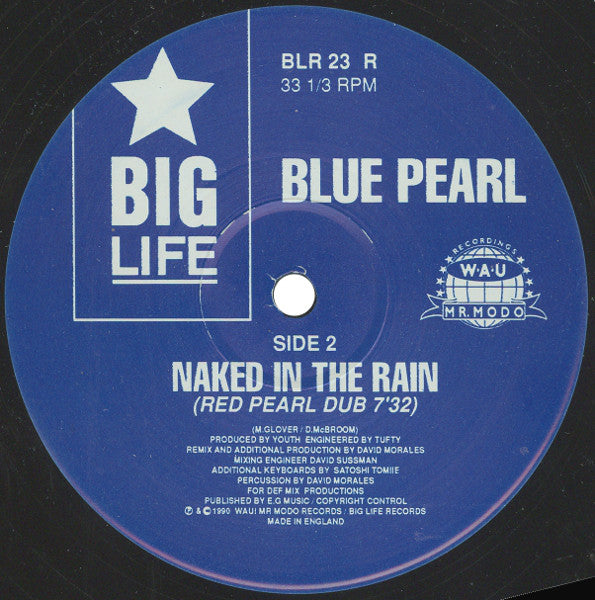 Blue Pearl : Naked In The Rain (Remix) (12", Single)