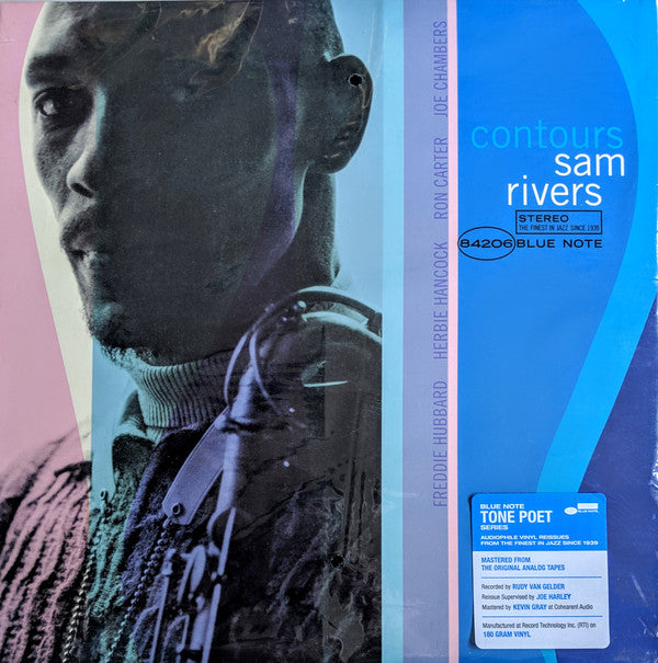 Sam Rivers : Contours (LP, Album, RE, 180)