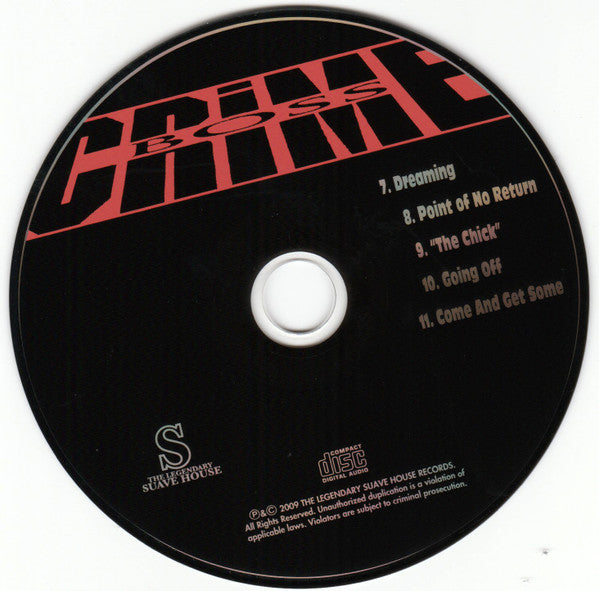 Crime Boss : All In The Game (CD, Album, RE, RM)