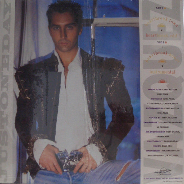 Steven Vazquez : Just One Day (12")