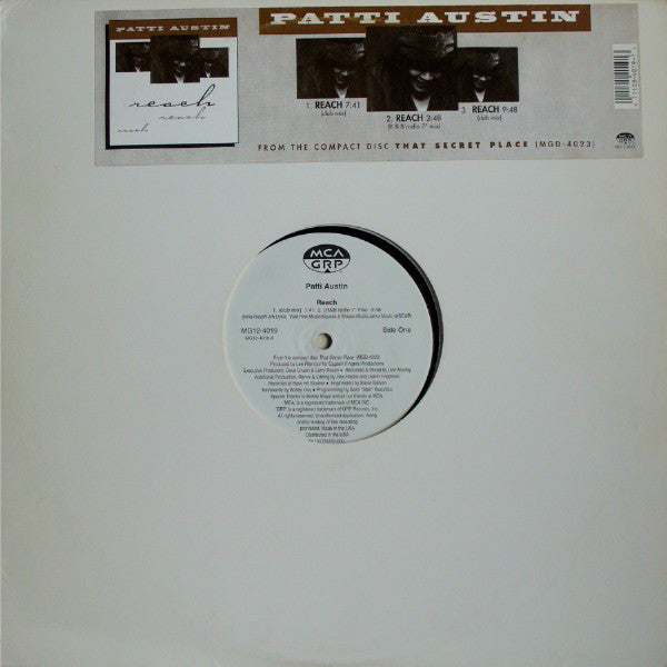Patti Austin : Reach (12")