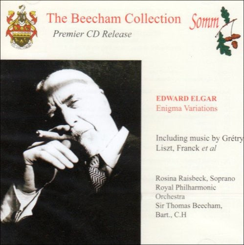 the album cover for SIR THOMAS BEECHAM - Enigma