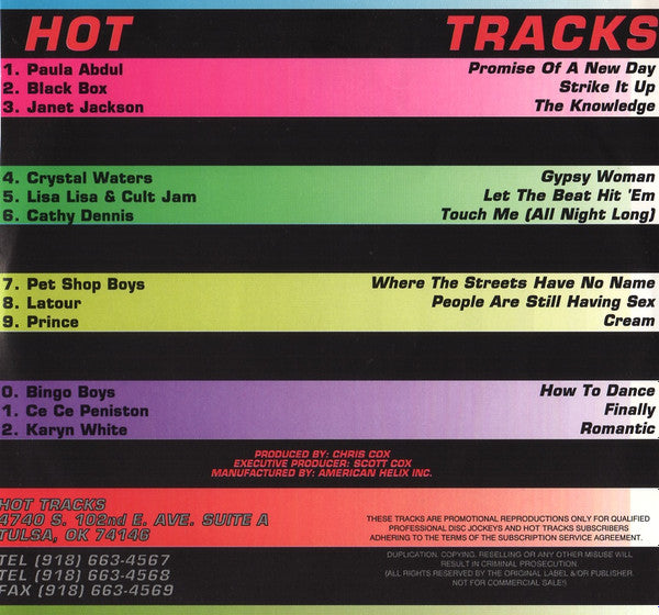 Various : The Best Of 1991 (CD, Comp, Promo)