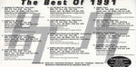 Various : The Best Of 1991 (CD, Comp, Promo)