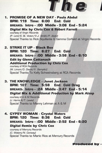 Various : The Best Of 1991 (CD, Comp, Promo)