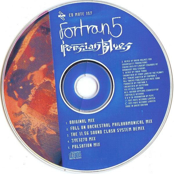 Fortran 5 : Persian Blues (CD, Single)