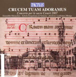 the album cover for Schola Gregoriana Di Venezia - Crucem Tuam Adoramus