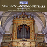 the album cover for Petrali / Limone - Works for Organ