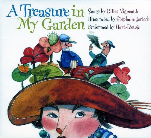 the album cover for Hart-Rouge - A Treasure In My Garden