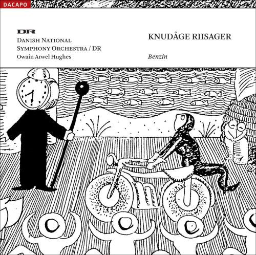 the album cover for Grondahl/Holmboe - Benzin