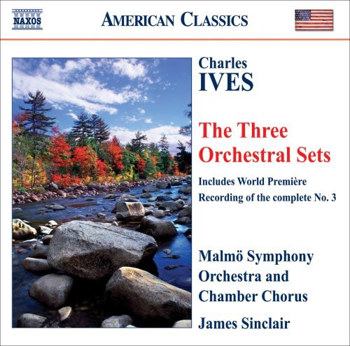 the album cover for James Sinclair - Three Orchestral Sets