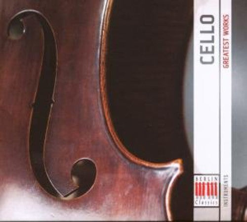 the album cover for Bach/Rachmaninov/Schubert - Cello: Greatest Works