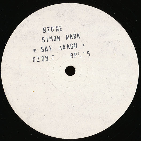 Simon Mark : Say Aaagh (12", W/Lbl)