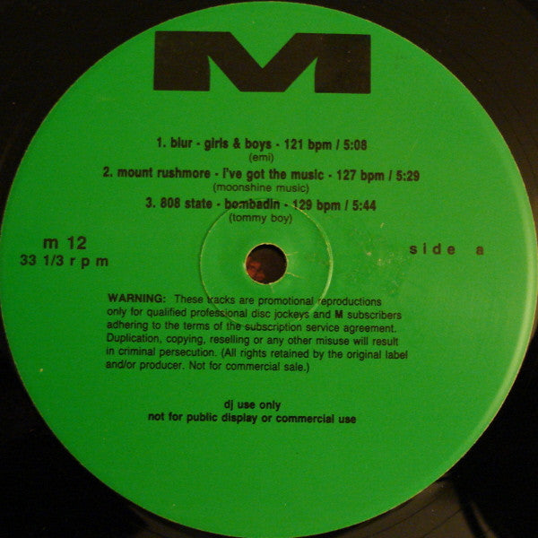 Various : M12 (12", Comp, Promo)