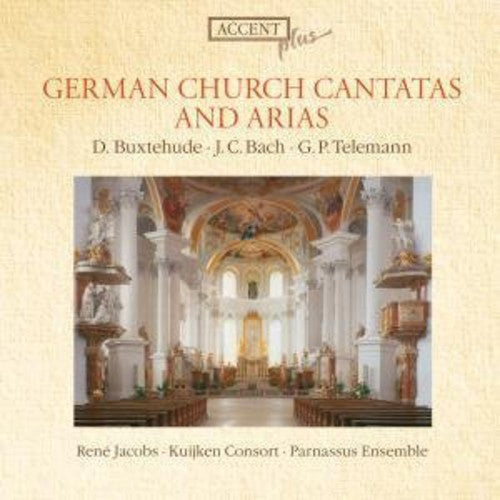 the album cover for Bagagge Viphex13 - German Church Cantatas & Arias