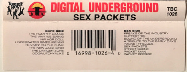 Digital Underground : Sex Packets (Cass, Album, AR,)