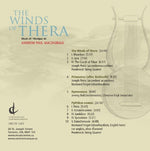 the album cover for Mac Andrew Donald Paul - Winds of Thera