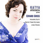 the album cover for Katya Apekisheva - Piano Music