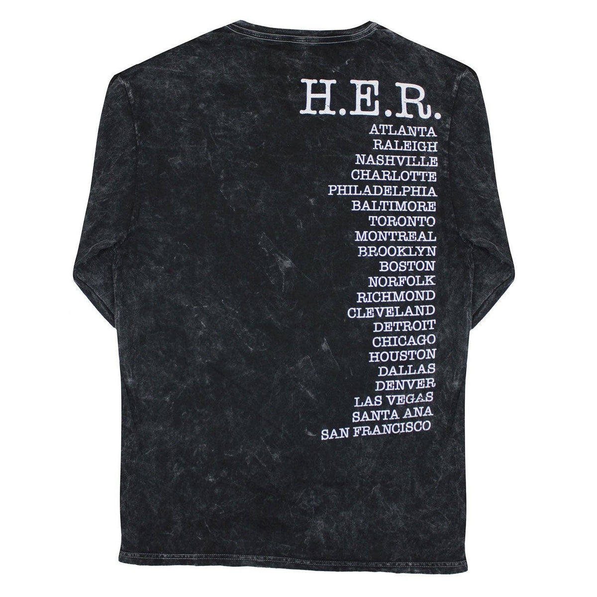 H.E.R. damage Tie DyeLong Sleeve