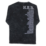 H.E.R. damage Tie DyeLong Sleeve