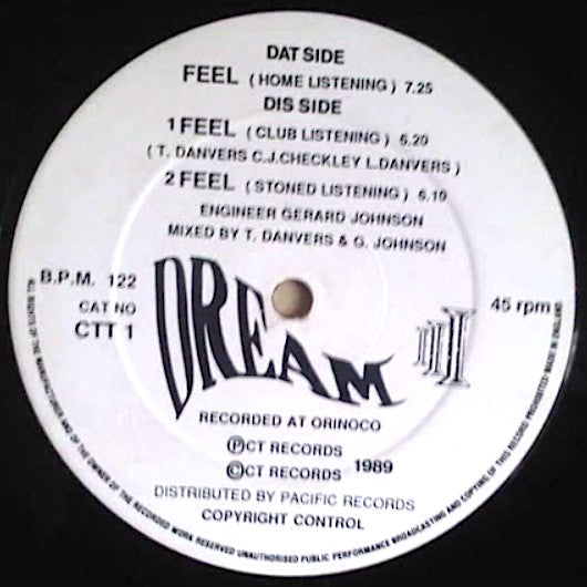 Dream III : Feel (12")