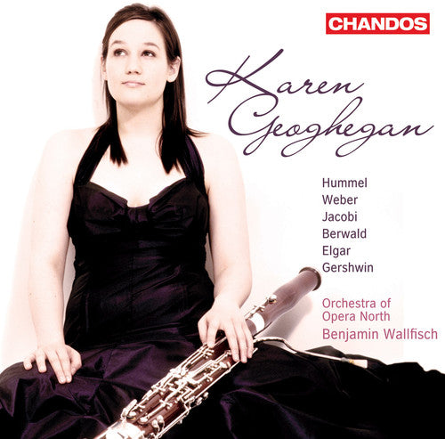 the album cover for Karen Geoghegan - Karen Geoghegan Plays Bassoon Concertos