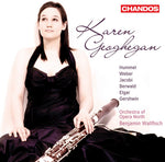 the album cover for Karen Geoghegan - Karen Geoghegan Plays Bassoon Concertos