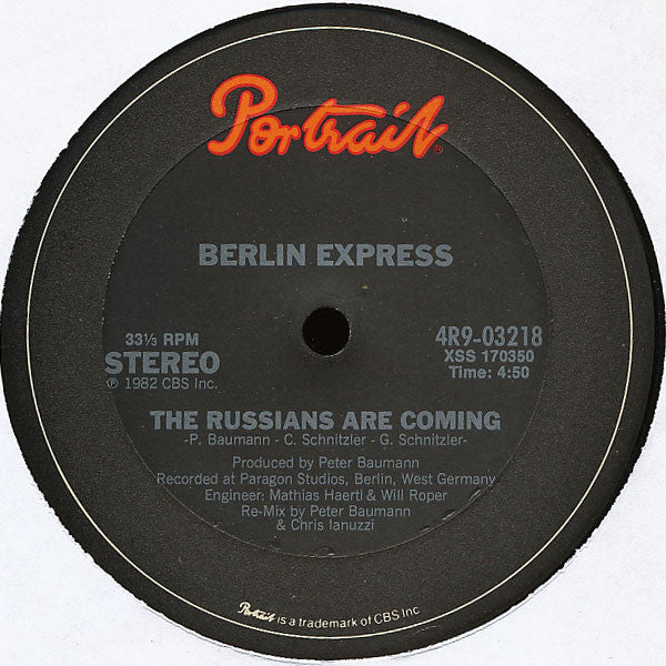 Berlin Express : The Russians Are Coming (12")