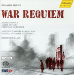 the album cover for B. Britten - War Requiem
