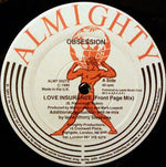 Obsession : Love Insurance (12")