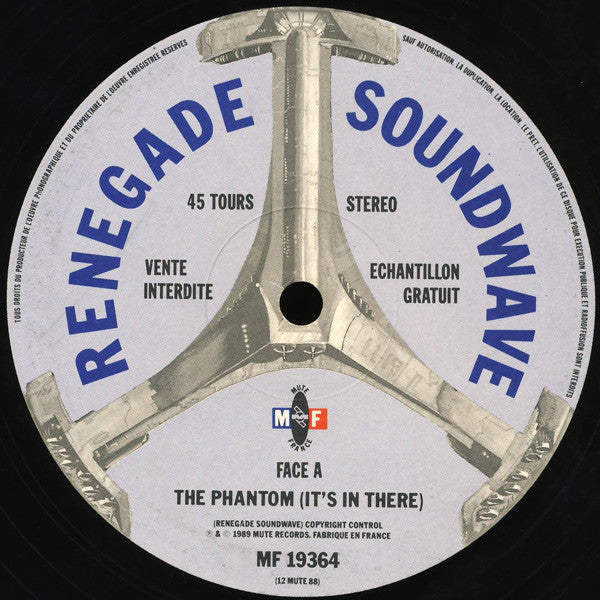 Renegade Soundwave : The Phantom (It’s In There) / Ozone Breakdown (12", Promo)