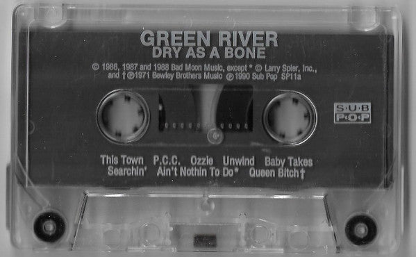 Green River : Dry As A Bone / Rehab Doll (Cass, Comp, Cle)