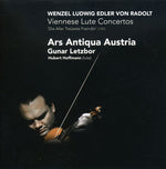 the album cover for Gunar Letzbor - Viennese Lute Concertos 1701