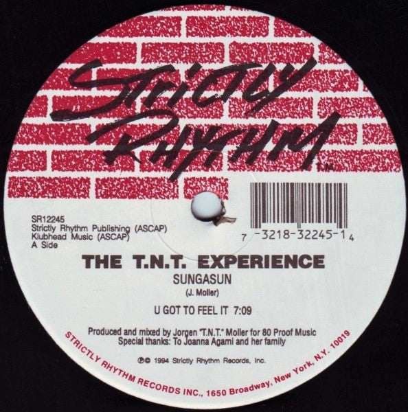 The T.N.T. Experience* : Sungasun (12")