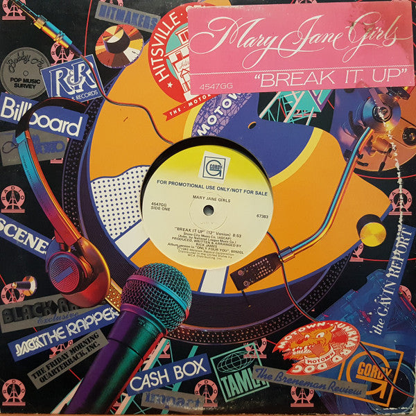 Mary Jane Girls : Break It Up (12", Promo)
