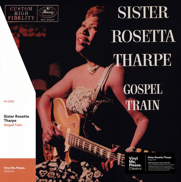 Sister Rosetta Tharpe : Gospel Train (LP, Album, Club, RE, RM, 180)