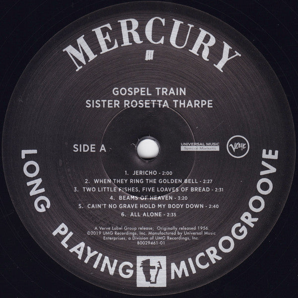 Sister Rosetta Tharpe : Gospel Train (LP, Album, Club, RE, RM, 180)