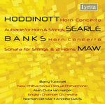 the album cover for A. Hoddinott - Horn Concerto