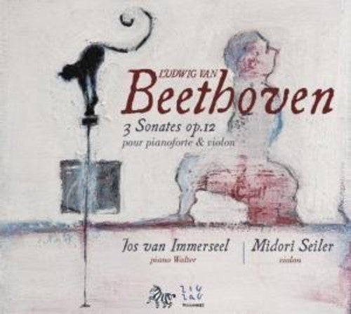 the album cover for L.V. Beethoven - Violin Sonatas Op. 12 [Digipak]