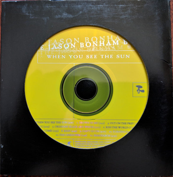 The Jason Bonham Band : When You See The Sun (CD, Advance, Album)