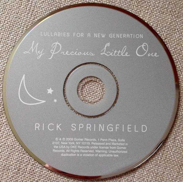 Rick Springfield☆My Precious Little One Rick Springfield – Lullabies For A New Generation - My Precious