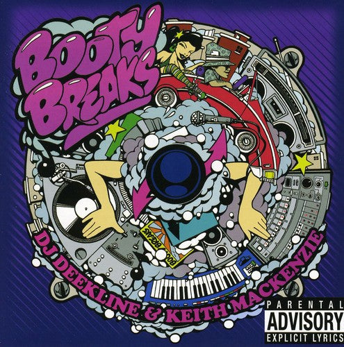 the album cover for Keith Mackenzie & Dj Deekline - Booty Breaks