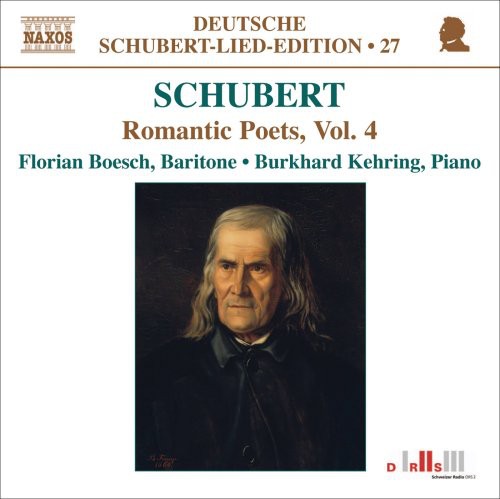 the album cover for Burkhard Kehring - Romantic Poets 4