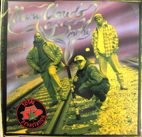 Total Devastation : Many Clouds Of Smoke (12")